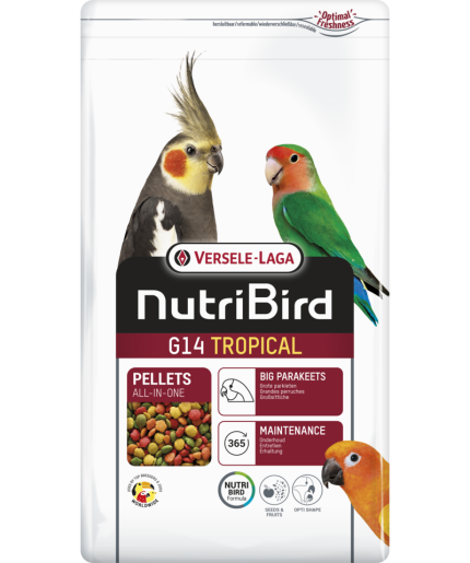 Pienso Nutribird G14 Tropical 1 Kg Versele Laga