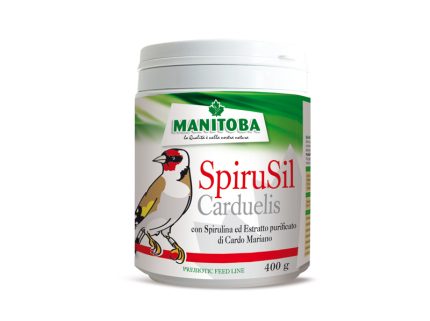 Spirusil Carduelis 400 GRAMOS ( Espirulina+ vitaminas + Cardo mariano +Aminoacidos ) MANITOBA