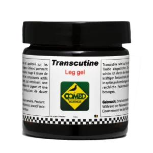 Transcutine, pomada que resalta el brillo en pico y patas COMED