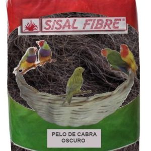 Pelo de Cabra Negro Desinfectado y esterilizado SISAL FIBRE