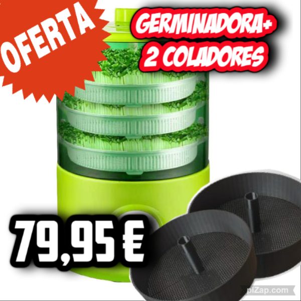 OFERTA Germinador Automático de Semillas + 2 COLADORES