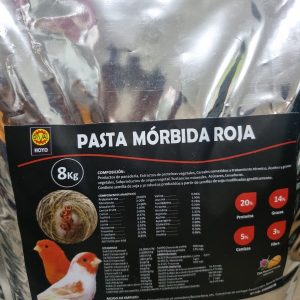 PASTA ROJA MORBIDA 8 KILOS DIVAL HOYO