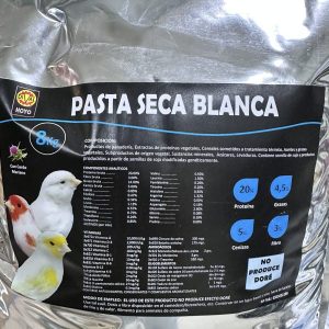 PASTA SECA BLANCA SIN DORE 8 KILOS DIVAL HOYO