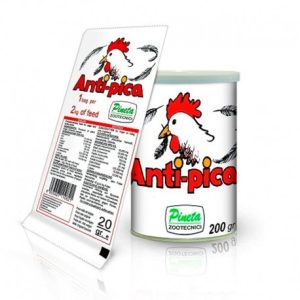 Antipica 20gr PINETA (Indicado para el picaje, canibalismo y para la muda.)